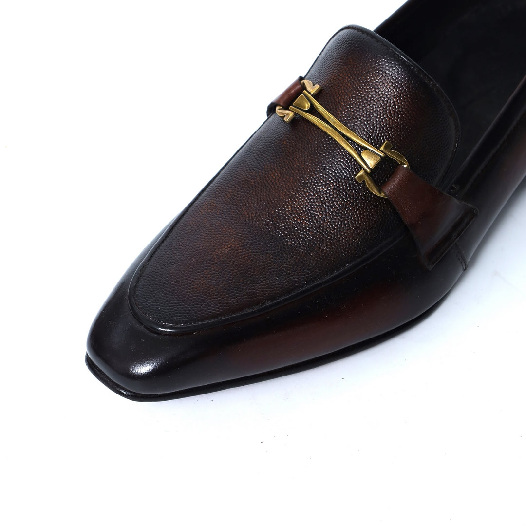 Hand Made leather Maroon shoes 5115