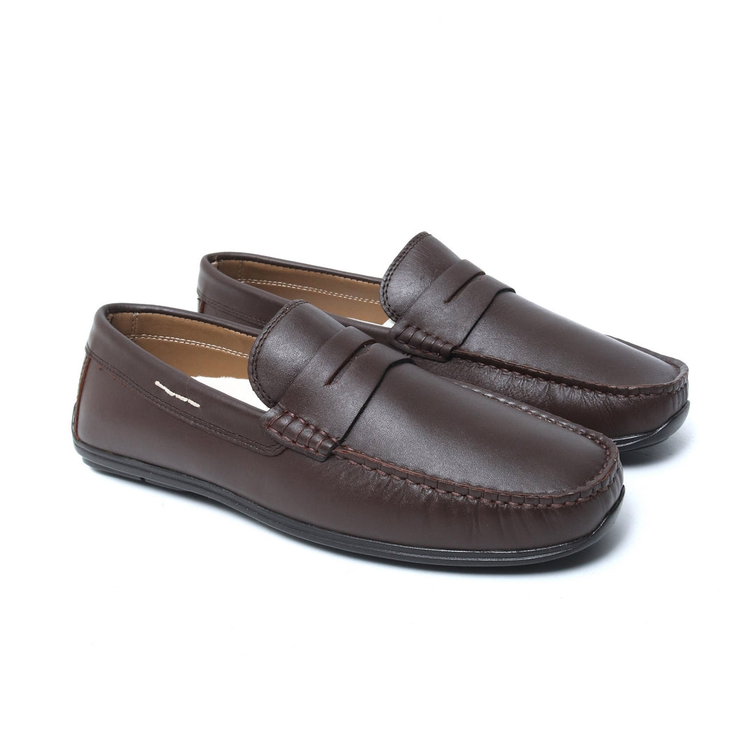 Brown Loafers shoes 7395