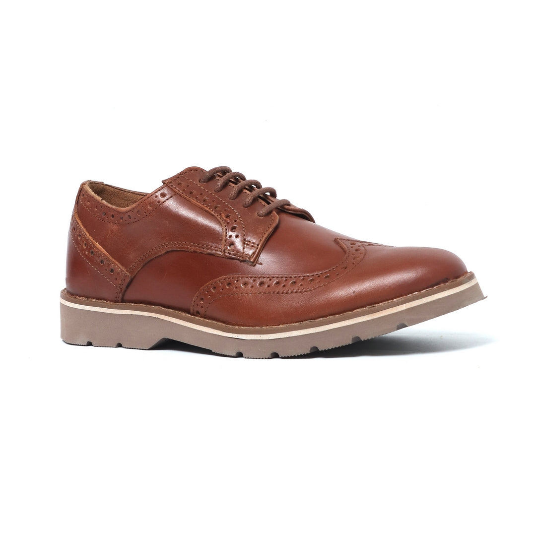 Formal leather shoes Tan Color 4501
