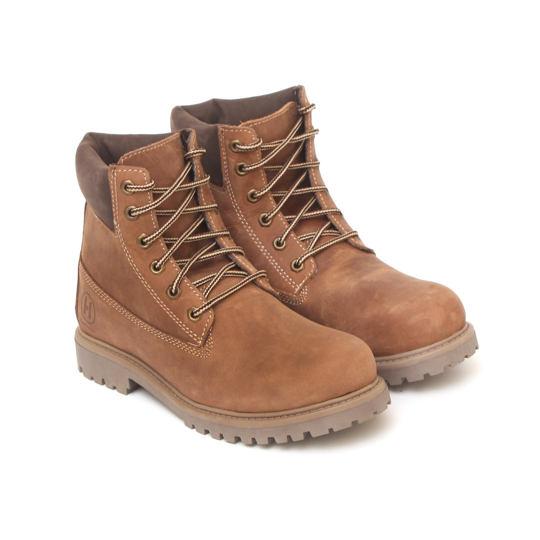 Heritage Branded Spiral Boot Brown 6590