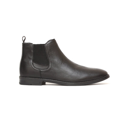 Heritage Branded Men Chelsea Boot Black 7727