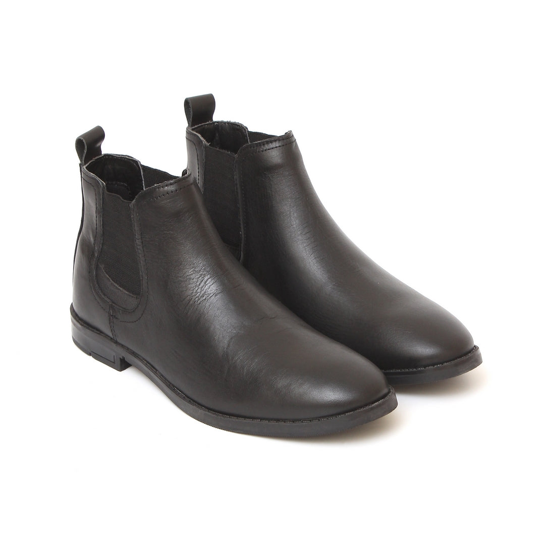 Heritage Branded Men Chelsea Boot Black 7727