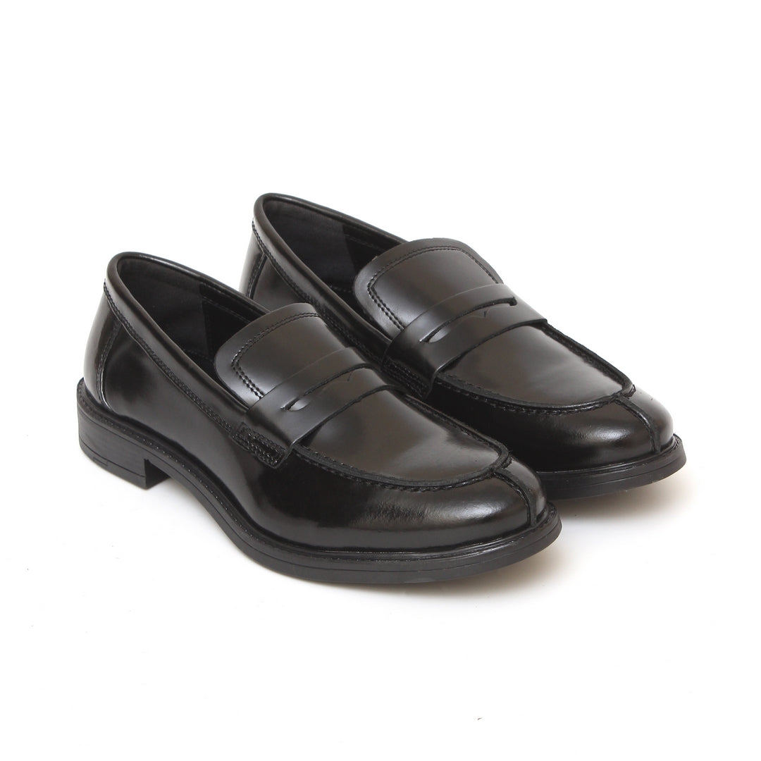 Formal leather Shoe Black 6863