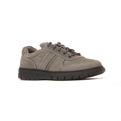 Nubuck Leather Sneakers Grey 5907