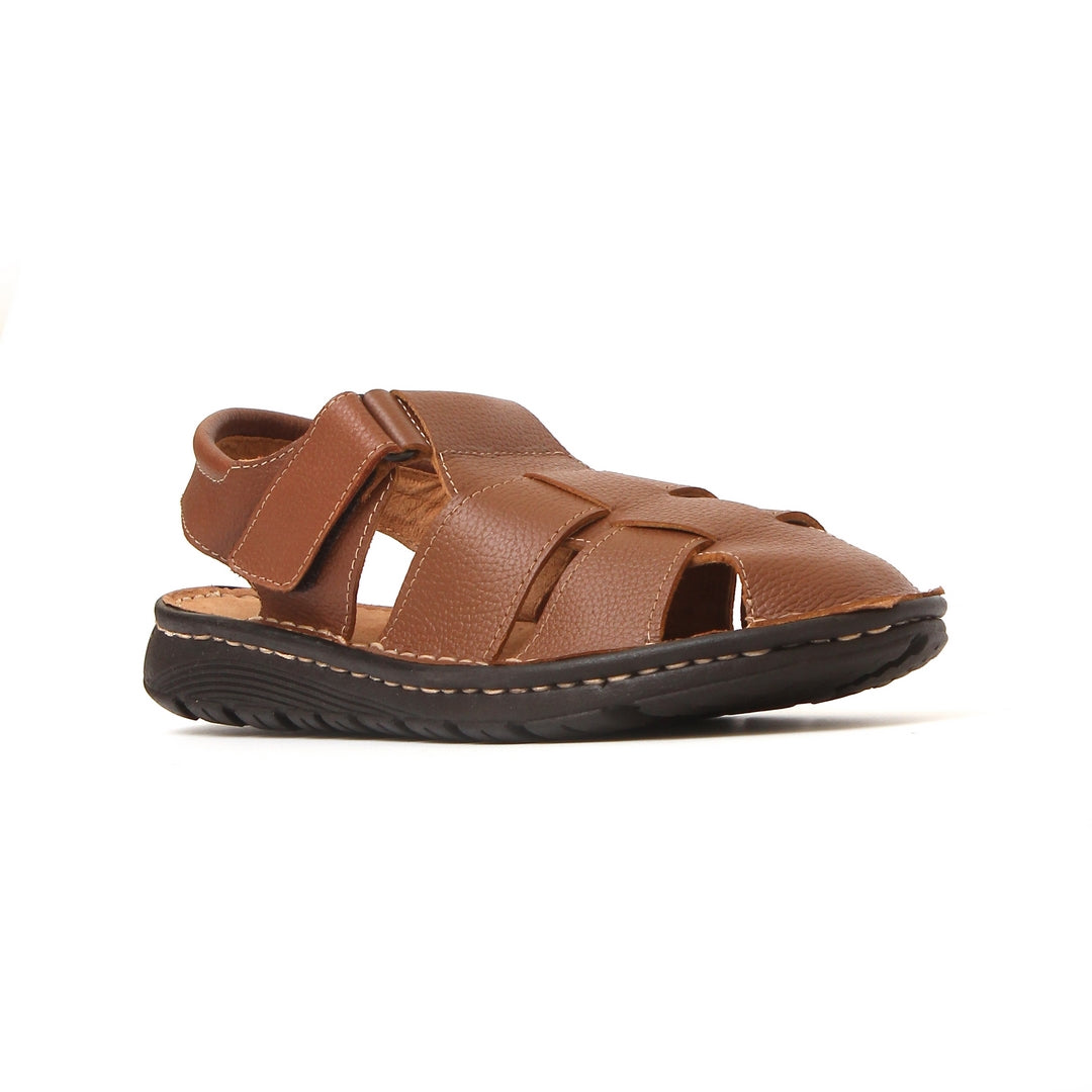 Men Sandal leather upper Tan 7853