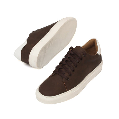 Men Sneakers Brown 8291