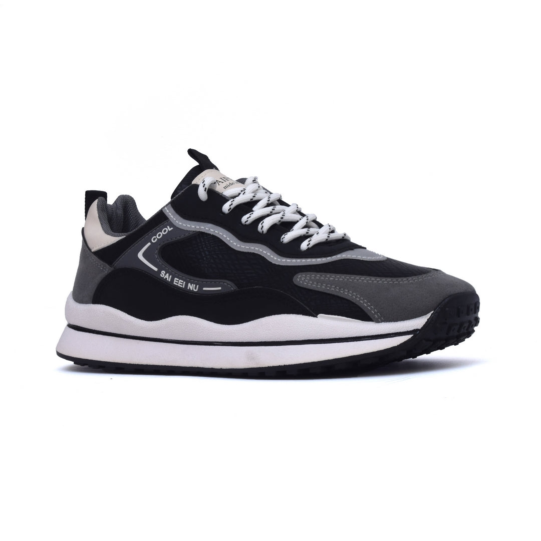 Sporty Men shoes Royal Stallion Black Grey