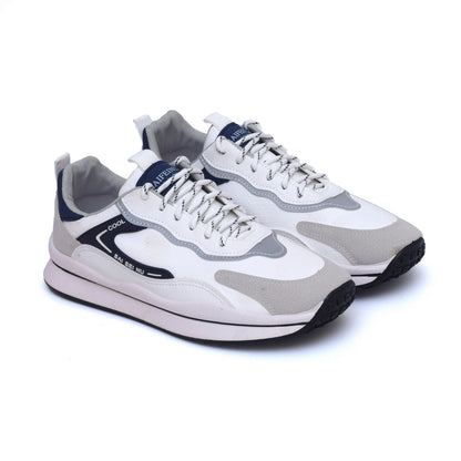 Sporty Men shoes Royal Stallion White Grey