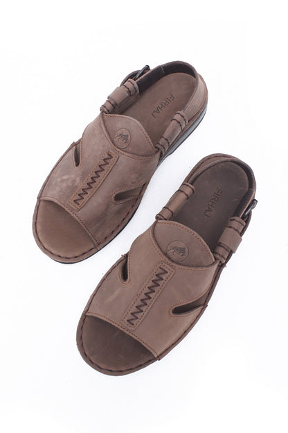 Kohati Men Sandal leather upper Nbk Brown