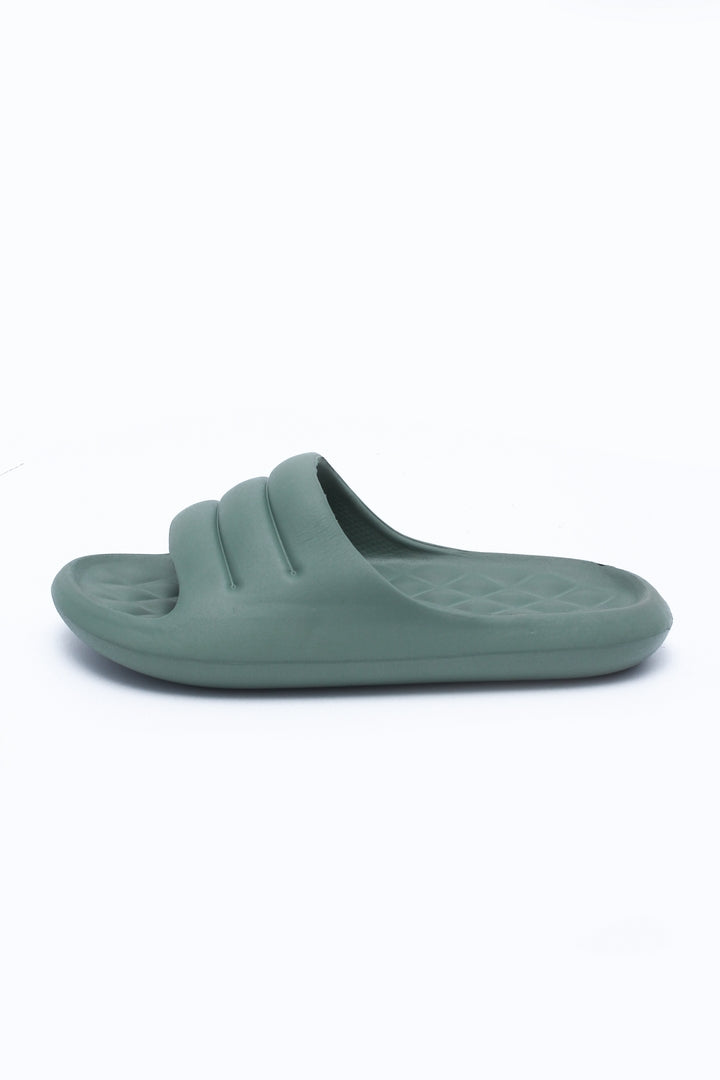 China EVA soft Slipper Lt Green