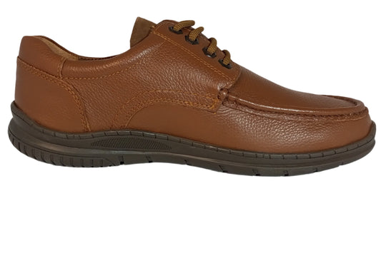 Causal leather Upper Lace Up Shoe Marshal Tan