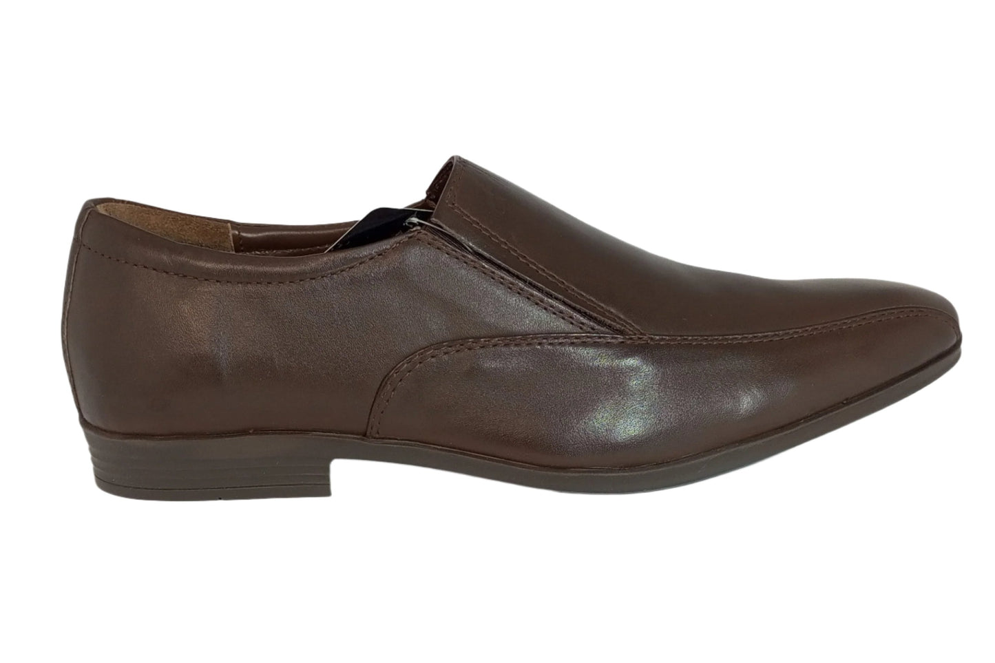 Formal leather Upper Moc Liberia-Brown