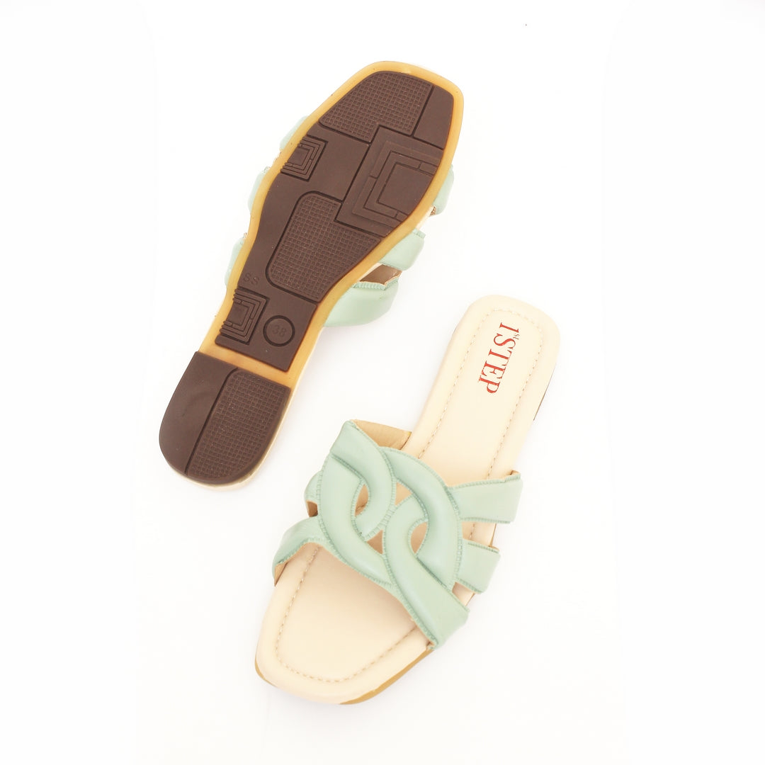 Causal Slipper Lite Green