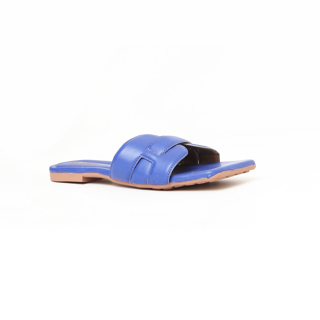 Soft Strap Slipper Blue