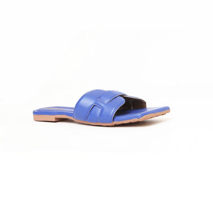 Soft Strap Slipper Blue