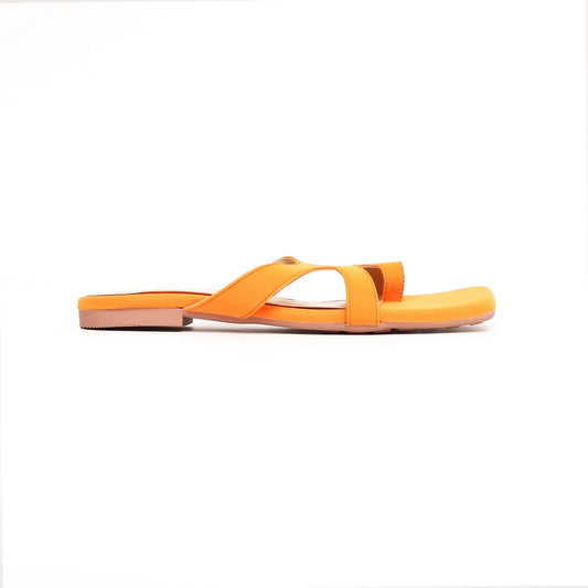 Soft Strap Slipper Orange