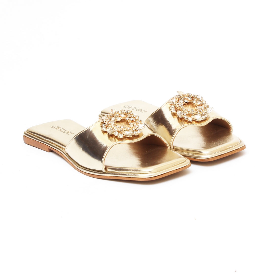 Stone Bukal Slipper Gold