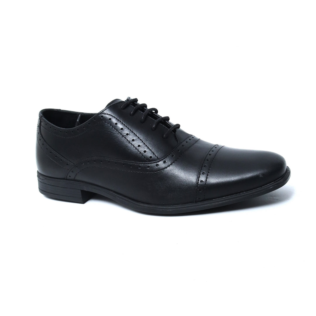 8337 Rubber sole Black Formal Leather shoes