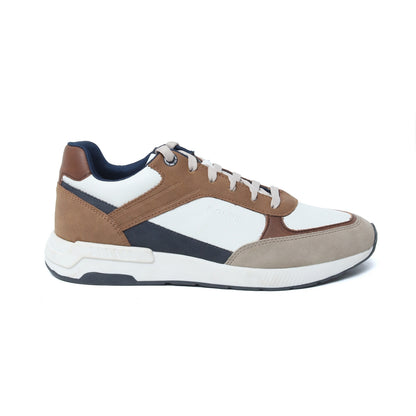 Soliver Men Sneakers 6682 White-Brown