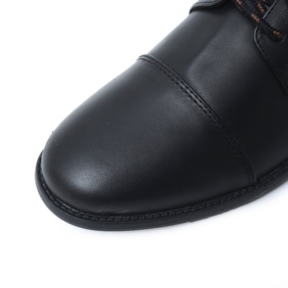 Formal Leather Branded shoes 8089 Black