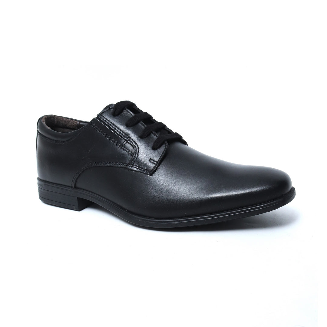 4487 Rubber  sole Black Formal Leather shoes