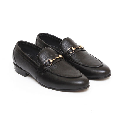 Black Handmade Primer leather shoes 51019