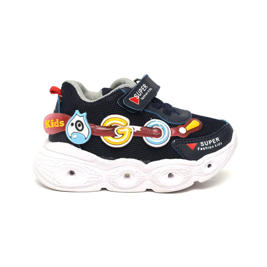 LEDs Lights Jogger for Kids QB-LC1 Blue