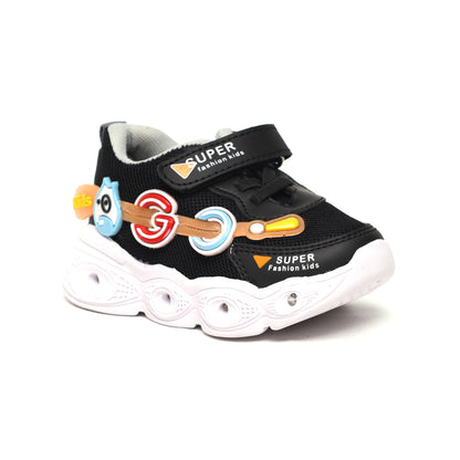 LEDs Lights Jogger for Kids QB-LC1 Black
