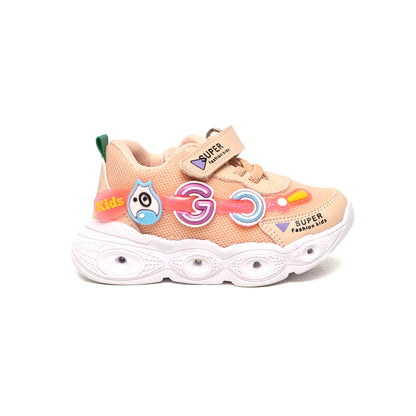 LEDs Lights Jogger for Kids QB-LC1 Pink