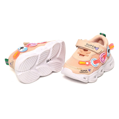 LEDs Lights Jogger for Kids QB-LC1 Pink